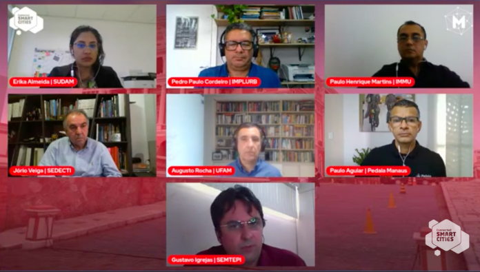 Fotografia de reprodução evento online Manaus