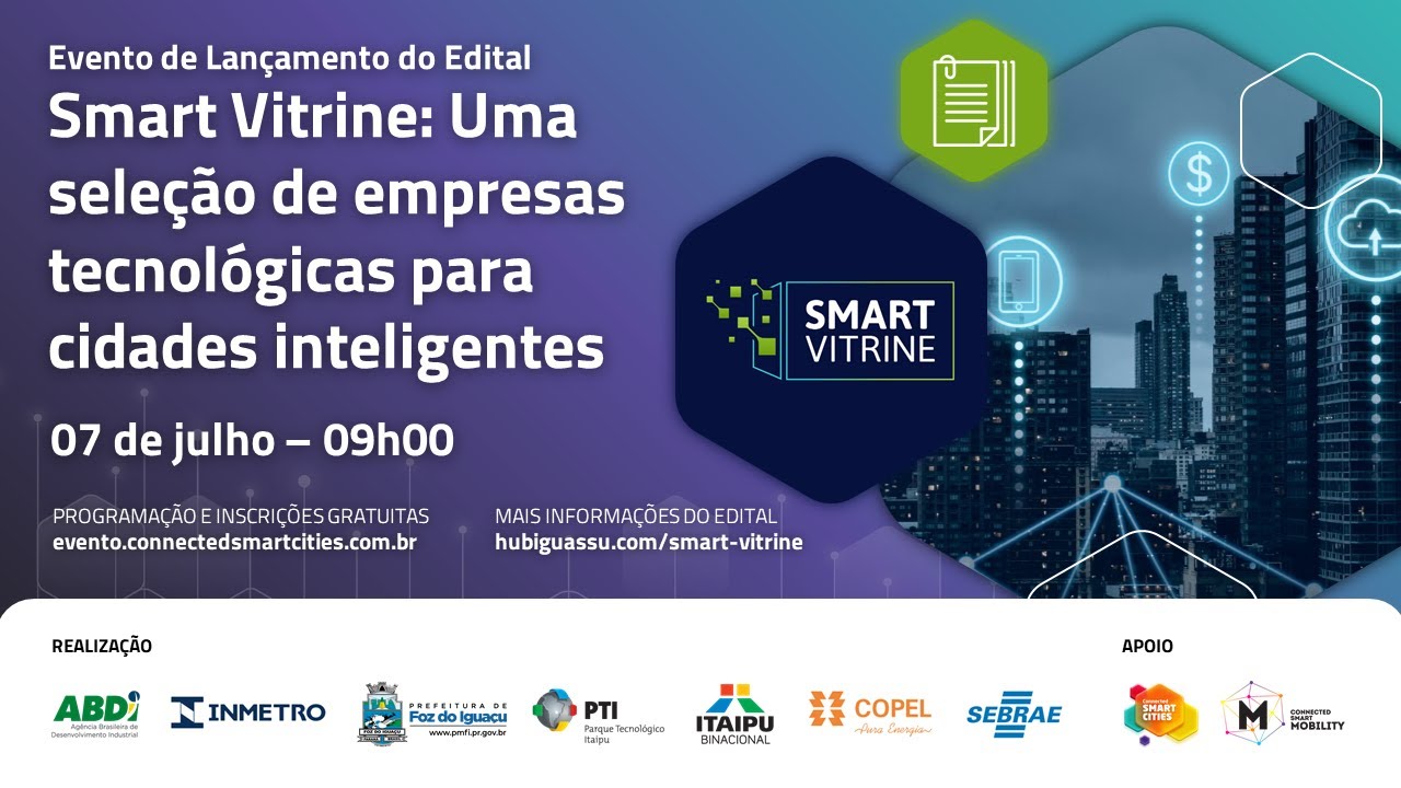 Lançamento do Edital Smart Vitrine no Bairro Vila A Inteligente
