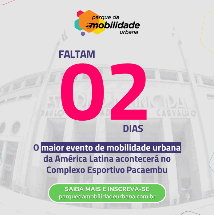 Faltam 2 dias para o Parque da Mobilidade Urbana no novo Pacaembu
