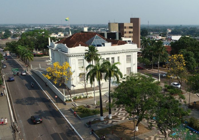 Palácio Rio Branco na cidade de Rio Branco no Acre